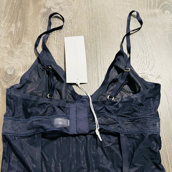 STELLA MCCARTNEY***Navy Grace Glowing Bodysuit***Small $135 - Picture 6 of 8